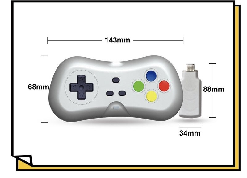 Gra Telewizyjna Konsola Bezprzewodowa HDMI Pegazus 2 Pady Gra Telewizyjna Konsola Bezprzewodowa HDMI Pegazus 2 Pady