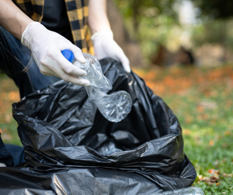 WORKI NA ŚMIECI 10 SZTUK SUPER MOCNE CZARNE 60L