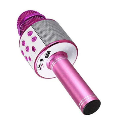 Mikrofon Karaoke Bluetooth RGB Dla Dzieci i Dorosłych