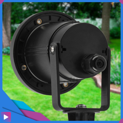 Reflektor Ogrodowy Lampa ogrodowa Wbijana Zestaw 2 sztuk + żarówki Szczelny Korpus Reflektor Ogrodowy Lampa ogrodowa Wbijana Zestaw 2 sztuk + żarówki Szczelny Korpus