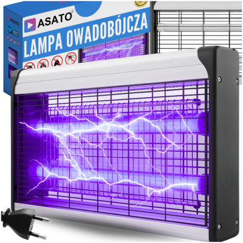 Lampa Na Muchy Owadobójcza UV na Komary Owady Ćmy Bardzo Mocna Wysoka Skuteczność Lampa Na Muchy Owadobójcza UV na Komary Owady Ćmy Bardzo Mocna Wysoka Skuteczność