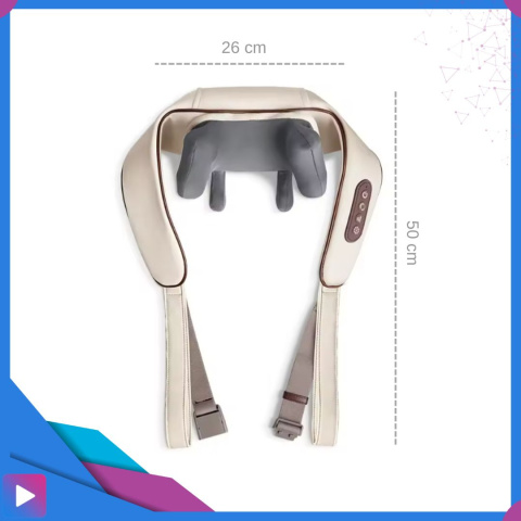Masażer do Szyi Karku SHIATSU BEZPRZEWODOWY Medical PRO do Pleców Ramion Premium Masażer do Szyi Karku SHIATSU BEZPRZEWODOWY Medical PRO do Pleców Ramion Premium
