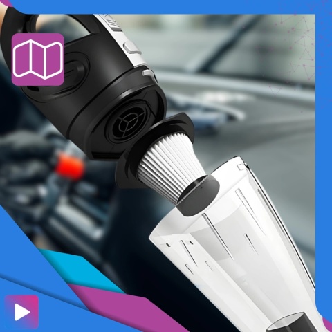 Odkurzacz Samochodowy Bezprzewodowy Ręczny Akumulatorowy TURBO X10 Akcesoria Pokrowiec Odkurzacz Samochodowy Bezprzewodowy Ręczny Akumulatorowy TURBO X10 Akcesoria Pokrowiec