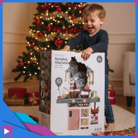 Kuchnia Dla Dzieci Interaktywna Efekty Para Kran 42 Elementy Zestaw Edukacyjny ASATO®