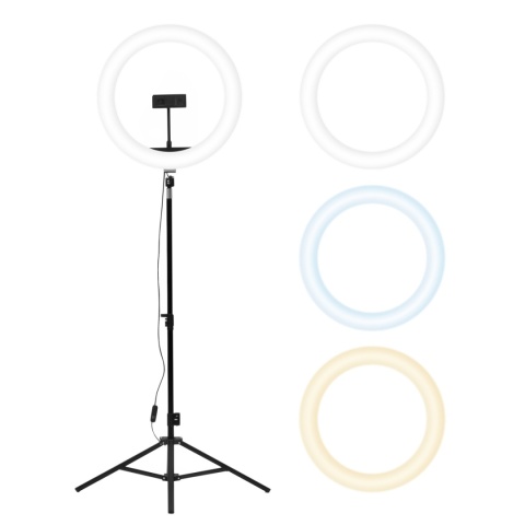 Lampa pierścieniowa LED 80W ze statywem 220 cm do telefonu LED Kosmetyczna