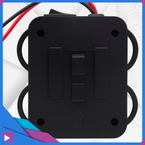 Samochodowy Odstraszacz Gryzoni Kuny Ultradźwiękowy Auto Buzzer LED z Błyskiem 12V ASATO®