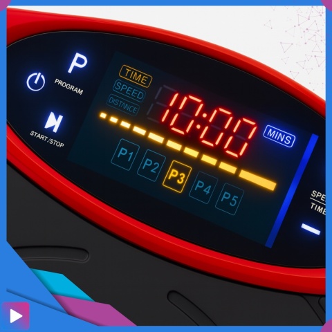 Platforma Wibracyjna z Linkami Oporowymi Bluetooth Pilot 180 Poziomów Trening Całego Ciała ASATO®