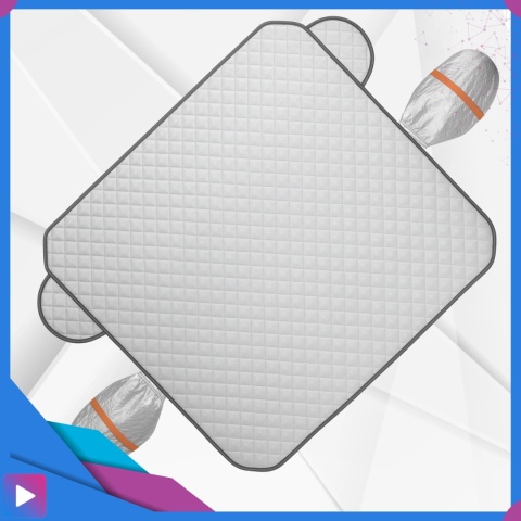 Mata Antyszronowa na Szybę z Osłonami Lusterek Magnesy Osłona Mata Całoroczna Zima/Lato ASATO®