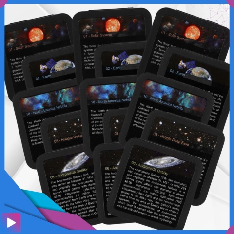 Projektor Gwiazd Planetarium LED 12w1 Lampka Nocna Obrót 360° dla Dzieci i Dorosłych ASATO®