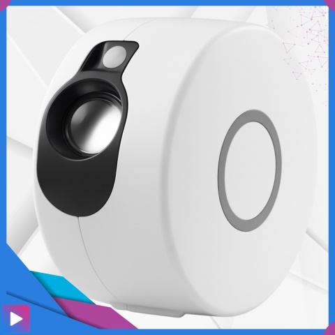 Projektor Gwiazd 3D Kosmos Lampka Nocna LED Mgławica Pilot Laser ASATO®