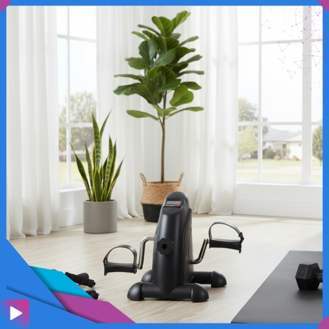 Rotor Rowerek Rehabilitacyjny 2w1 Mechaniczny do Ćwiczeń Rąk i Nóg z Wyświetlaczem LCD Dla Seniora Do Rehabilitacji ASATO®