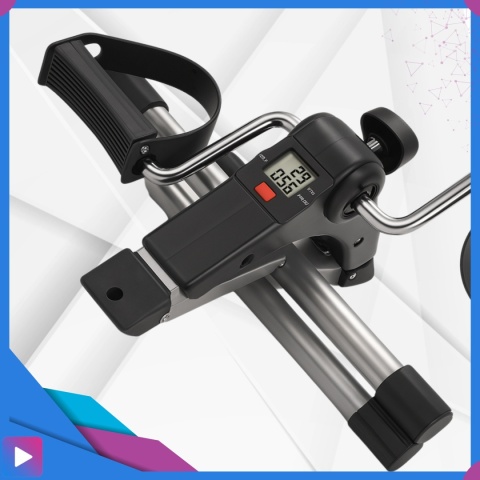 Rotor Rowerek Rehabilitacyjny Treningowy 2w1 Składany do Ćwiczeń Nóg i Rąk z Licznikiem LCD Dla Seniora ASATO®