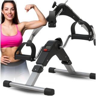 Rotor Rowerek Rehabilitacyjny Treningowy 2w1 Składany do Ćwiczeń Nóg i Rąk z Licznikiem LCD Dla Seniora ASATO®