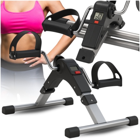 Rotor Rowerek Rehabilitacyjny Treningowy 2w1 Składany do Ćwiczeń Nóg i Rąk z Licznikiem LCD Dla Seniora ASATO®