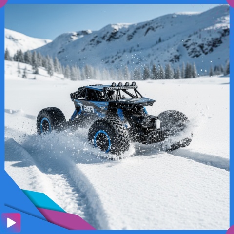 Samochód Zdalnie Sterowany Dla Dzieci Auto Terenowe Pilot Amortyzatory RC Autko ASATO®