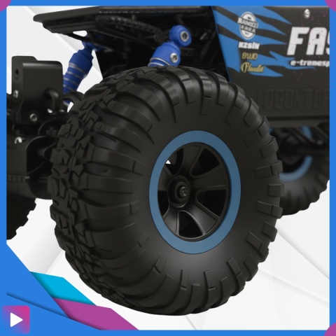 Samochód Zdalnie Sterowany Dla Dzieci Auto Terenowe Pilot Amortyzatory RC Autko ASATO®