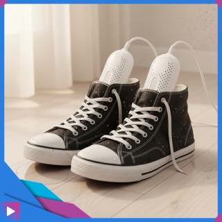 Suszarka Ozonowa do Butów Rękawic Kasków Dezynfekcja Cicha Praca Energooszczędna Kompaktowa ASATO®