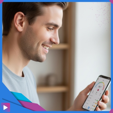 Inteligentna Waga Łazienkowa Elektroniczna Bluetooth Analityczna 32w1 z Aplikacją i Pomiarem Tłuszczu ASATO®