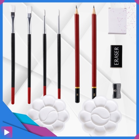 Zestaw Artystyczny w Walizce Dla Dzieci 145 Elementów do Malowania i Rysowania Prezent ASATO®