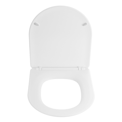 Deska Sedesowa Wolnoopadająca 1046 Biała Duroplast Uniwersalna Klapa WC Twarda