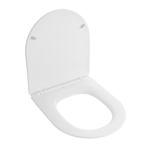 Deska Sedesowa Wolnoopadająca 1046 Biała Duroplast Uniwersalna Klapa WC Twarda