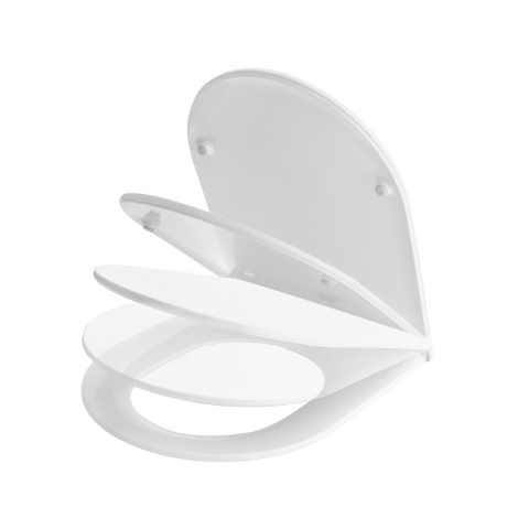 Deska Sedesowa Wolnoopadająca 163 Duroplast Uniwersalna Klapa WC Twarda