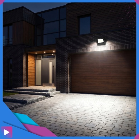Halogen Naświetlacz LED 150W 6500K IP66 ASATO® Zewnętrzny Lampa Robocza Na Elewację Garaż Warsztat