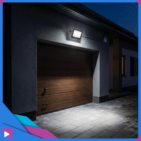 Halogen Naświetlacz LED 150W 6500K IP66 ASATO® Zewnętrzny Lampa Robocza Na Elewację Garaż Warsztat