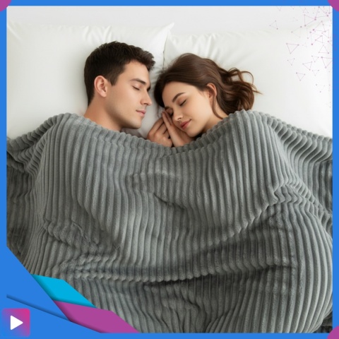 Koc 150x220 cm MikrofibraGruby Puszysty Tłoczony 3D Miękki Ciepły Narzuta Elegancki ASATO®