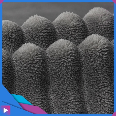 Koc 150x220 cm MikrofibraGruby Puszysty Tłoczony 3D Miękki Ciepły Narzuta Elegancki ASATO®