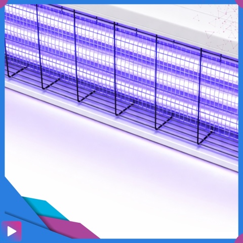 Duża Lampa Owadobójcza UV 10W ASATO® — Komary, Muchy, Ćmy, Meszki | Zasięg 100 m² | Do Wnętrz i Ogrodu | Bez Chemii