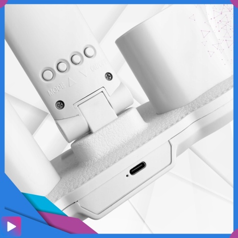 Lampka Biurkowa LED 6w1 Wyświetlacz Zegar Organizer Podwójne Ramiona i USB ASATO®