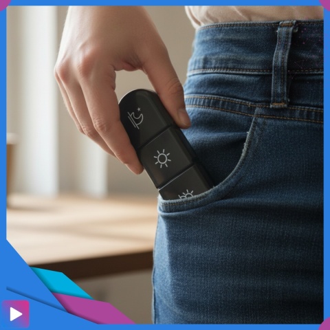 Organizer na Leki Tygodniowy Pojemnik na Tabletki Rano i Wieczór ASATO®