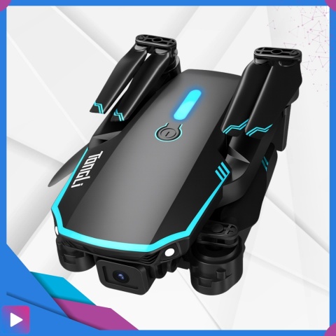 Dron z Kamerą 2 Baterie Zasięg 300m Aplikacja Walizka 1 Kamera ASATO®