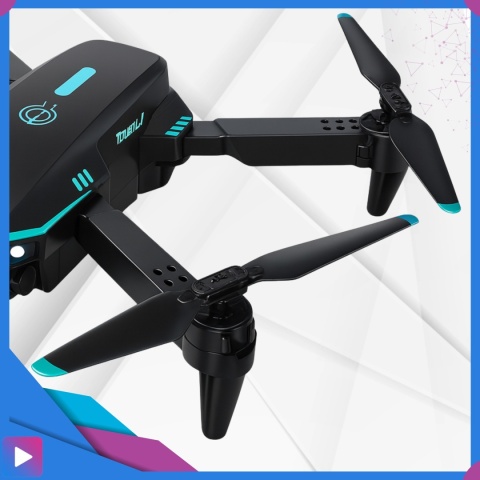 Dron z Kamerą 2 Baterie Zasięg 300m Aplikacja Walizka 1 Kamera ASATO®