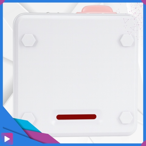 Sejf Skarbonka dla Dziewczynki na Kluczyk Dźwięki Melodie Zabawkowy Bankomat Różowy ASATO®