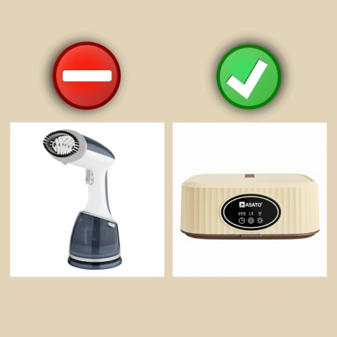 Suszarka Elektryczna do Ubrań UV Wisząca ASATO® Turystyczna Składana 600W z Timerem i Pokrowcem