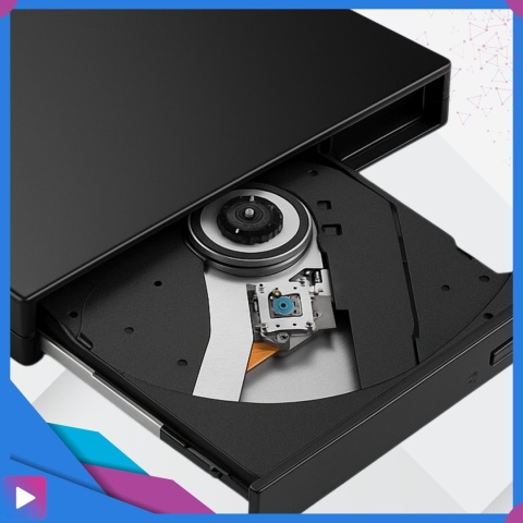 Zewnętrzna Napęd Odtwarzacz Nagrywarka DVD CD USB 2.0 ASATO® do laptopa komputera Windows Mac Linux