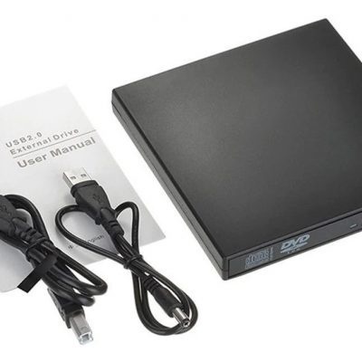 Zewnętrzna Napęd Odtwarzacz Nagrywarka DVD CD USB 2.0 ASATO® do laptopa komputera Windows Mac Linux