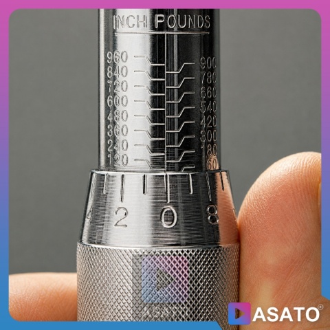 Klucz Dynamometryczny do Kół ASATO® 1/2" 28-210Nm 3 Nasadki Przedłużka Walizka Blokada Momentu ASATO®
